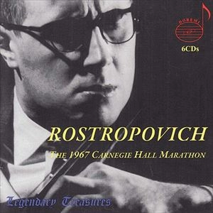 MSTISLAV ROSTROPOVICH / ムスティスラフ・ロストロポーヴィチ / 1967 CARNEGIE HALL MARATHON