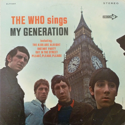THE WHO / ザ・フー / SINGS MY GENERATION