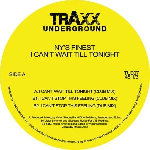 NY'S FINEST / I CAN'T WAIT TILL TONIGHT