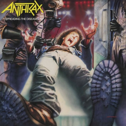 アナログLP ANTHRAX アンスラックス / 狂気のスラッシュ感染 メタル SPREADING THE DISEASE / 狂気のスラッシュ感染 / ANTHRAX