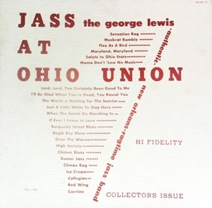 GEORGE LEWIS / ジョージ・ルイス(CL) / JASS AT OHIO UNION