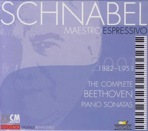 ARTUR SCHNABEL / アルトゥール・シュナーベル / BEETHOVEN:COMPLETE PIANO SONATAS(10CD)