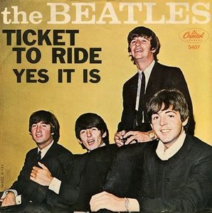 BEATLES / ビートルズ / TICKET TO RIDE / YES IT IS