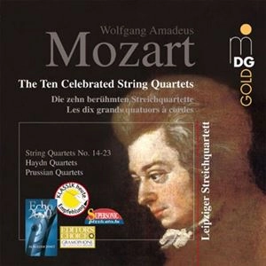 LEIPZIGER STREICHQUARTETT / ライプツィヒ弦楽四重奏団 / MOZART: STRING QUARTET NOS 14-23