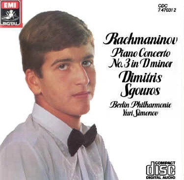 DIMITRIS SGOUROS / ディミトリス・スグロス / RACHMANINOV:PIANO CONCERTO NO.3