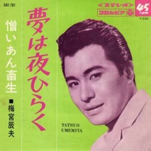 TATSUO UMEMIYA / 梅宮辰夫 / 夢は夜ひらく