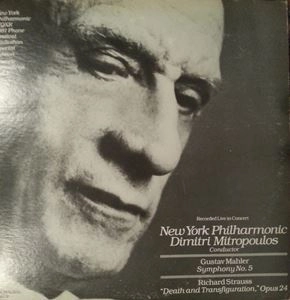 DIMITRI MITROPOULOS / ディミトリ・ミトロプーロス / MAHLER: SYMPHONY NO.5 / R.STRAUSS: DEATH AND TRANSFIGURATION