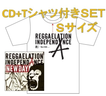 REGGAELATION INDEPENDANCE / ニュー・デイ Ｔシャツ付セットＳ