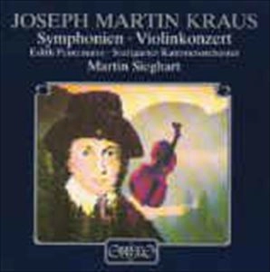 MARTIN SIEGHART / マルティン・ジークハルト / KRAUS: SYMPONIEN / VIOLINKONZERT
