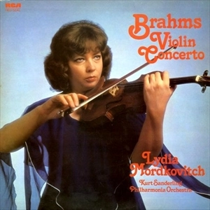LYDIA MORDKOVITCH / リディア・モルドコヴィチ / BRAHMS: VIOLIN CONCERTO