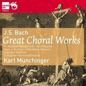 KARL MUNCHINGER / カール・ミュンヒンガー / BACH: GREAT CHORAL WORKS