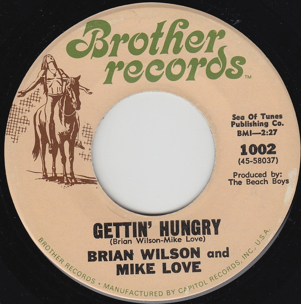 BRIAN WILSON AND MIKE LOVE / GETTIN' HUNGRY