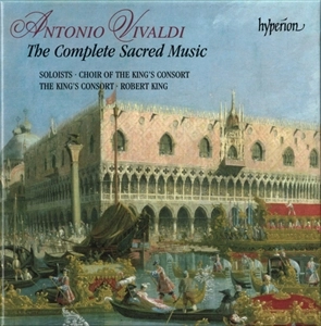 ROBERT KING & KING'S CONSORT / VIVALDI: COMPLETE SACRED MUSIC