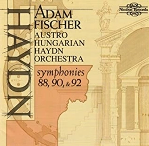ADAM FISCHER / アダム・フィッシャー / HAYDN: SYMPHONIES 88,90,92
