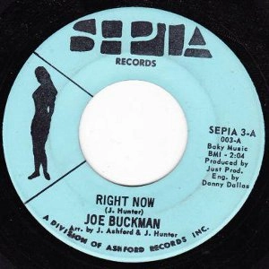 JOE BUCKMAN / ジョー・バックマン / RIGHT NOW + TILL THE END OF TIME