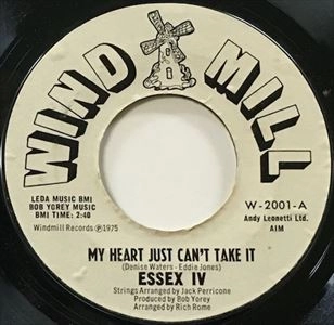 ESSEX IV / MY HEART JUST CAN'T TAKE IT / MY REACTION TO YOU