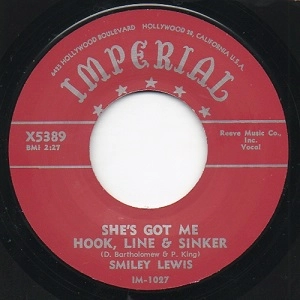 SMILEY LEWIS / スマイリー・ルイス / BUMPITY BUMP + SHE'S GOT ME HOOK, LINE & SINKER