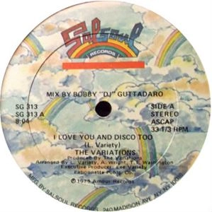 VARIATIONS (SOUL) / ヴァリエーションズ / I LOVE YOU AND DISCO TOO
