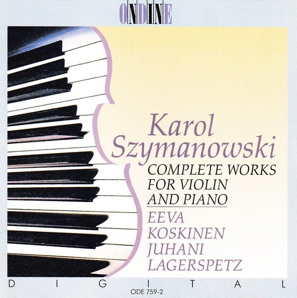EEVA KOSKINEN / エーヴァ・コスキネン / SZYMANOWSKI:COMPLETE WORKS FOR VIOLIN&PIANO