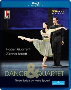 BALLETT ZURICH / チューリッヒバレエ団 / DANCE & QUARTET THREE BALLETS BY HEINZ SPOERLI