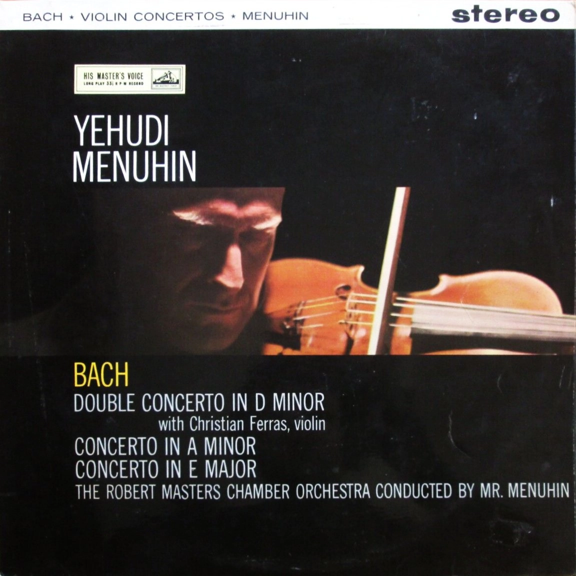 YEHUDI MENUHIN / ユーディ・メニューイン / BACH: DOUBLE CONCERTO IN D MINOR