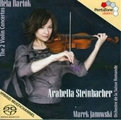 ARABELLA MIHO STEINBACHER / アラベラ・美歩・シュタインバッハー / BARTOK:VN CON1&2