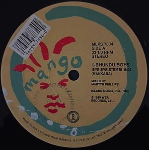 BHUNDU BOYS / ブンドゥー・ボーイズ / BYE BYE STEMBI
