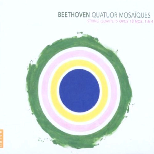 QUATUOR MOSAIQUES / モザイク四重奏団 / BEETHOVEN:STRING QUARTETS OP18-1&4