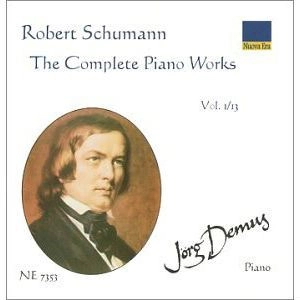 JORG DEMUS / イェルク・デームス / SCHUMANN: COMPLETE PIANO WORKS
