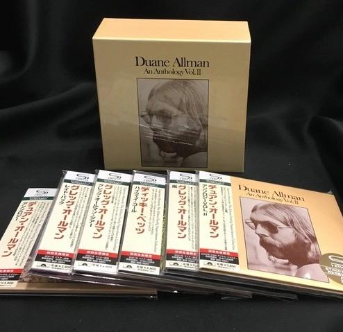 DUANE ALLMAN / デュアン・オールマン / 紙ジャケット SHM-CD 6タイトル アンソロジー2BOXセット