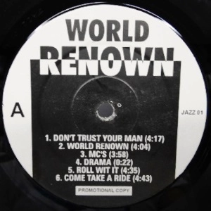 WORLD RENOWN 商品一覧 | ディスクユニオン・オンラインショップ