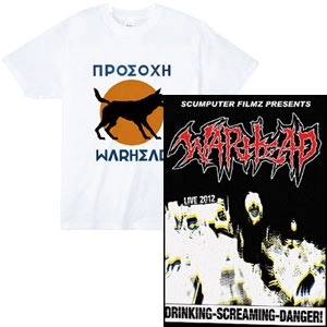 WARHEAD / DRINKING-SCREAMING-DANGER！Tシャツ付　L