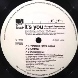 SUNAGA T’ EXPERIENCE / ＩＴ’Ｓ　ＹＯＵ