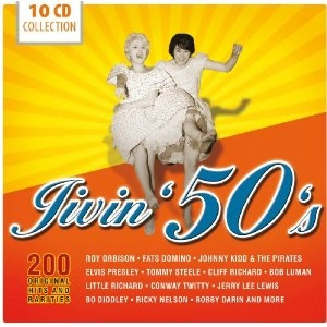 V.A. (ROCK'N'ROLL/ROCKABILLY) / JIVIN' 50'S - 200 ORIGINAL HITS & RARITIES