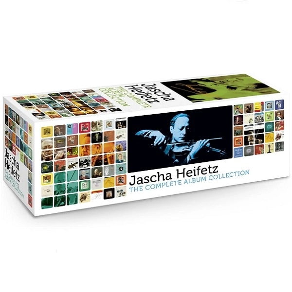 JASCHA HEIFETZ / ヤッシャ・ハイフェッツ / COMPLETE ALBUM COLLECTION (103CD+1DVD)