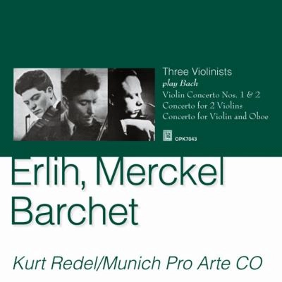 DEVY ERLIH / ドゥヴィ・エルリー / BACH:VN CONCERTOS
