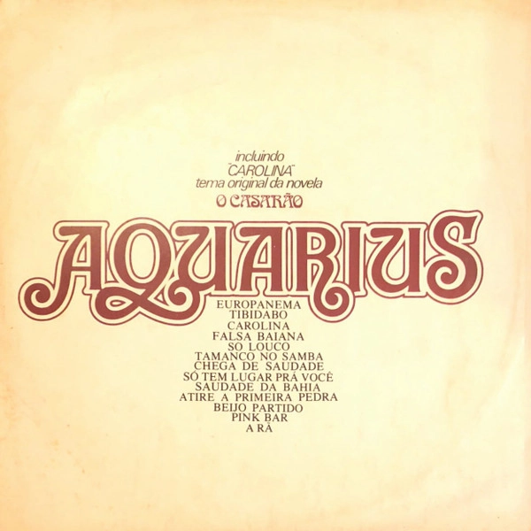AQUARIUS (BRA) / アクアリウス / AQUARIUS