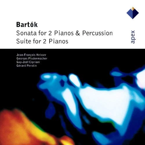 JEAN-FRANCOIS HEISSER & GEORGES PLUDERMACHER (PIANO DUO) / ジャン=フランソワ・エッセール & ジョルジュ・プルーデルマシェ / BARTOK:SONATA FOR 2PIANOS&PERCUSSION/SUITE