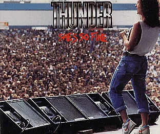 THUNDER / サンダー / SHE'S SO FINE