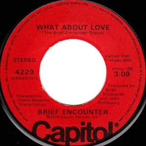 BRIEF ENCOUNTER / ブリーフ・エンカウンター / WHAT ABOUT LOVE