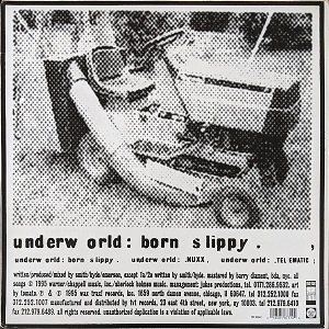 UNDERWORLD / アンダーワールド / BORN SLIPPY
