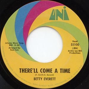 BETTY EVERETT / ベティ・エヴェレット / THERE'LL COME A TIME