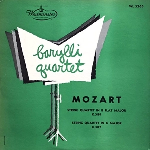 BARYLLI QUARTET / バリリ四重奏団 / MOZART: STRING QUARTETS