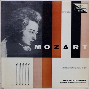 BARYLLI QUARTET / バリリ四重奏団 / MOZART: STRING QUINTET IN C MAJOR, K.515