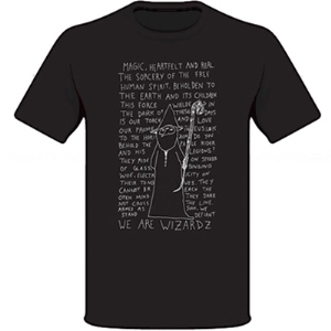 WE ARE WIZARDZ T SHIRT / BLACK S