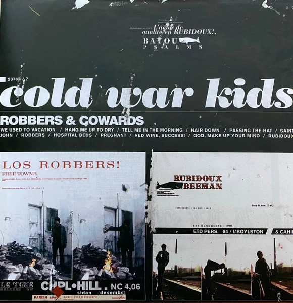 COLD WAR KIDS / コールド・ウォー・キッズ / ROBBERS&COWARDS