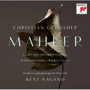 CHRISTIAN GERHAHER / クリスティアン・ゲルハーヘル / MAHLER:ORCHESTRAL SONGS