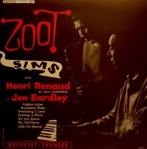 ZOOT SIMS / ズート・シムズ / AVEC HENRI RENAUD ET SON ORCHESTRE ET JON EARDLEY