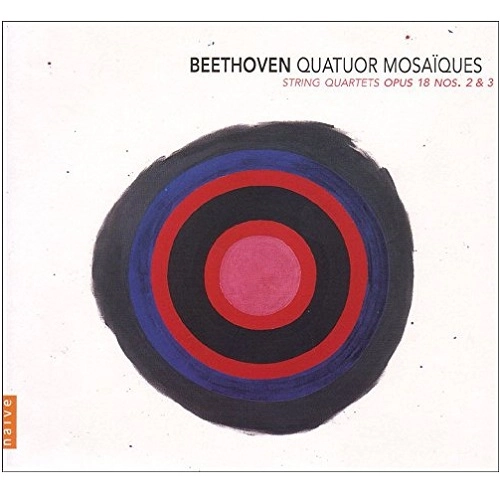 QUATUOR MOSAIQUES / モザイク四重奏団 / BEETHOVEN:STRING QUARTETS OP18-2&3