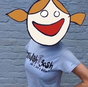 TALULAH GOSH / タルーラ・ゴッシュ / JUST A DREAM T-SHIRT (LADIES BLUE) LADIES M